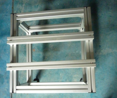 铝及铝合金设备支架与5050工业铝型材车间工作台 上海悦昕铝制品业务部的专业制造